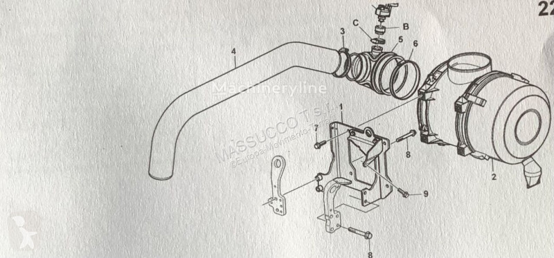 Recambios maquinaria OP Volvo Filtre à air pour...