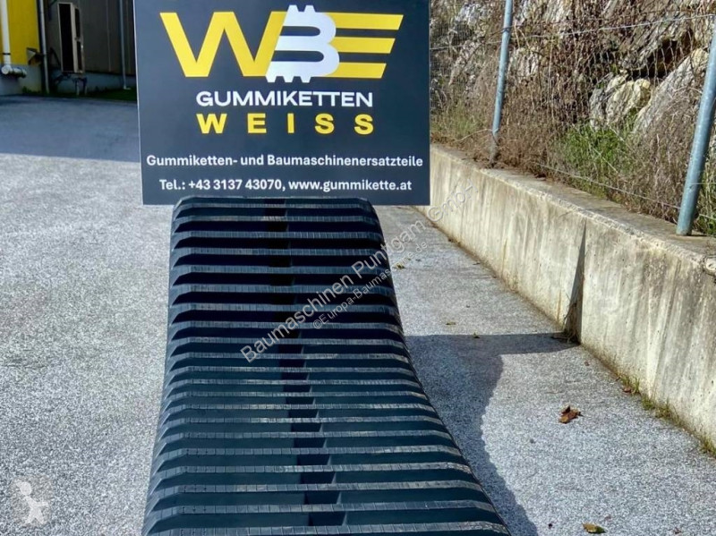 Losse onderdelen bouwmachines  Gummikette...