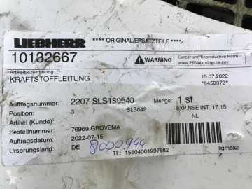 Palivová soustava Liebherr