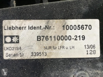 Náhradní díly stavba Liebherr