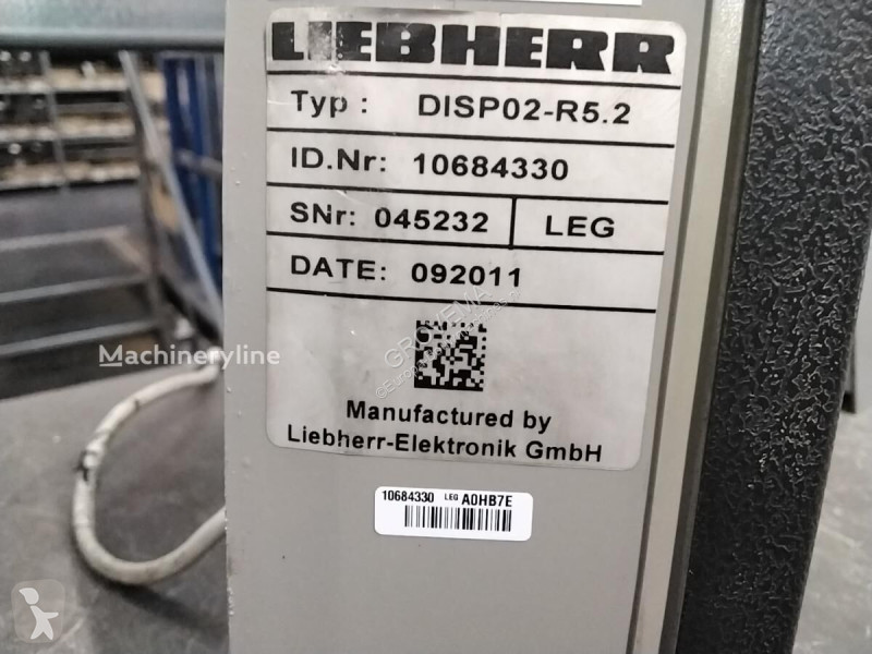 Losse onderdelen bouwmachines Liebherr Display