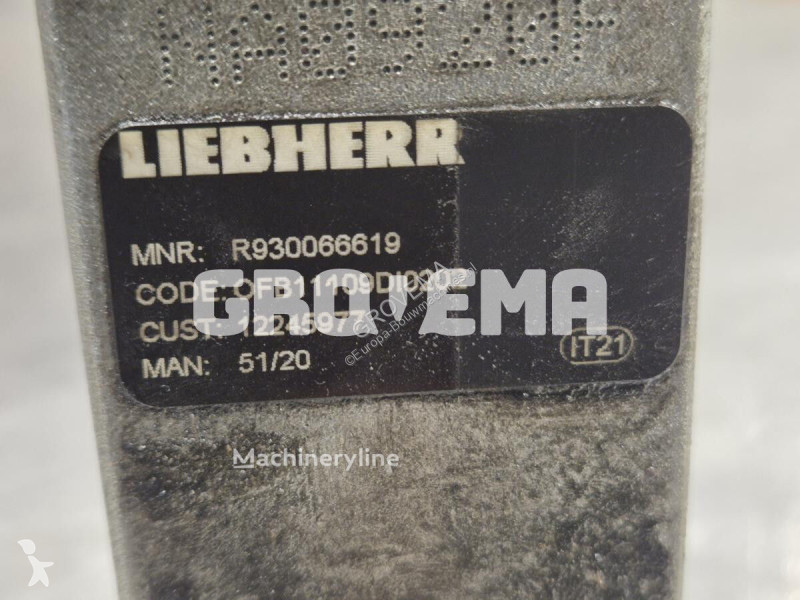 Peças máquinas de construção civil Liebherr Valve