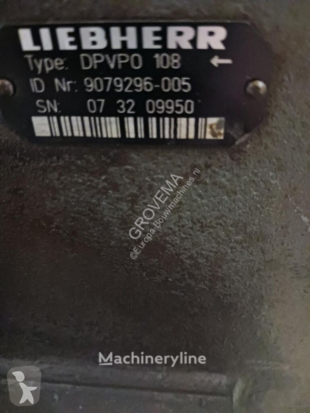 Запчасти для спецтехники Liebherr DPVPO108...