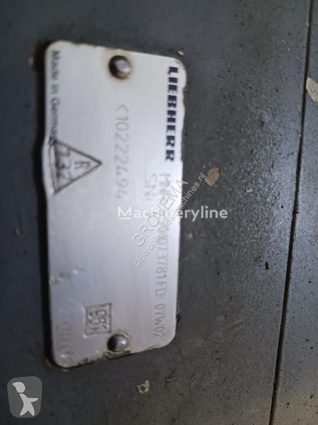 قطع غيار الأشغال العمومية Liebherr Valveblock