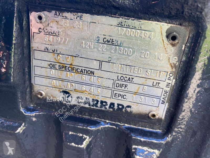 قطع غيار الأشغال العمومية Carraro aus Komatsu...