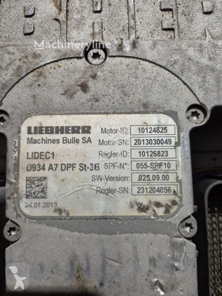 Peças máquinas de construção civil Liebherr