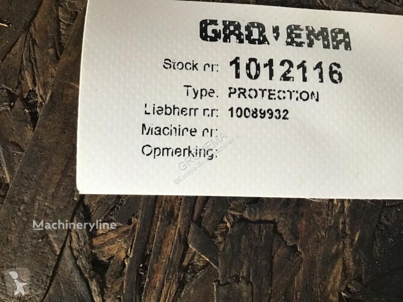 Recambios maquinaria OP Liebherr Revêtement...