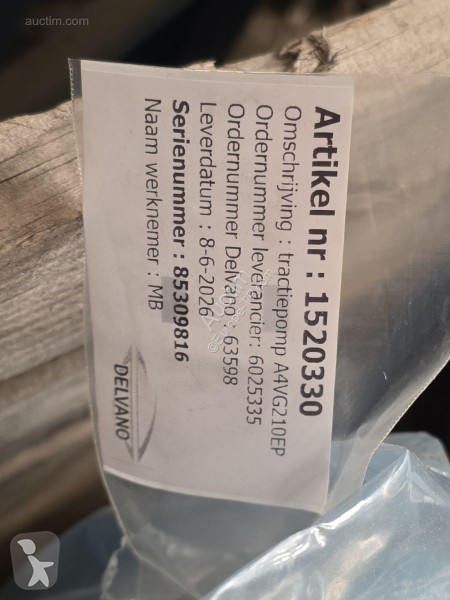 Pièces engins tp Rexroth a4vg210ep