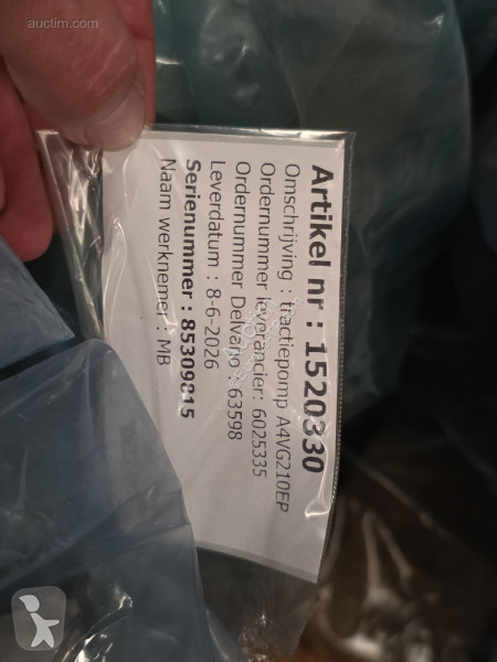 Pièces engins tp Rexroth a4vg210ep