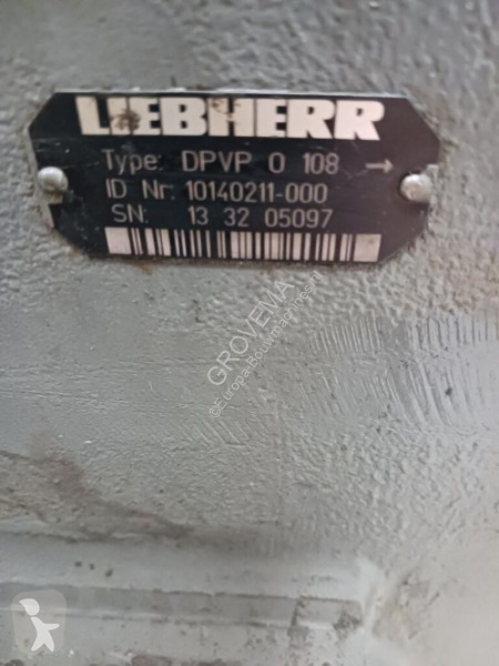 قطع غيار الأشغال العمومية Liebherr DPVPO108...