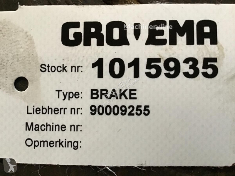 قطع غيار الأشغال العمومية Liebherr Brake