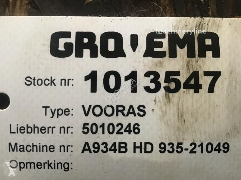 Közműépítő alkatrészek Liebherr