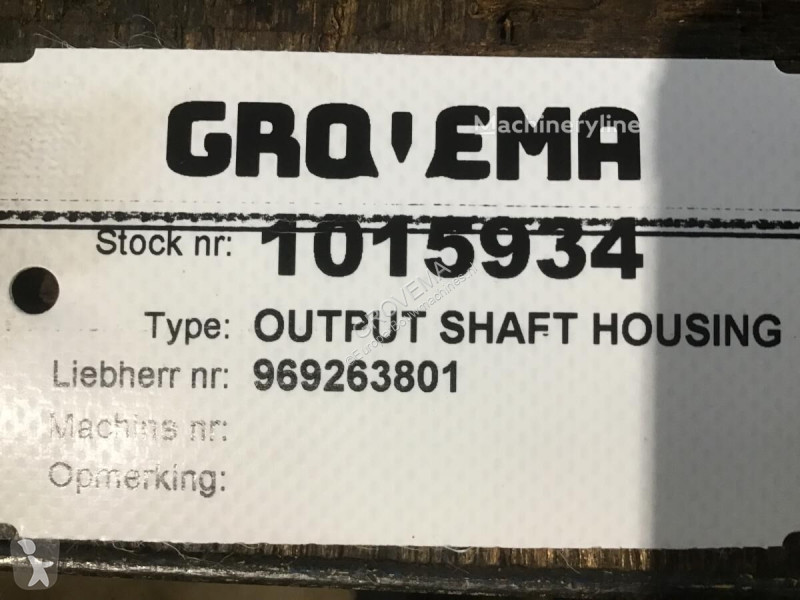 Közműépítő alkatrészek Liebherr Output Shaft...