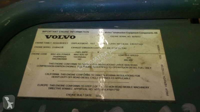Piese de schimb utilaje lucrări publice Volvo A25D