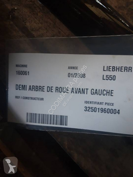 Losse onderdelen bouwmachines Liebherr