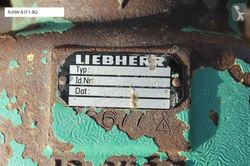 Peças máquinas de construção civil Liebherr...
