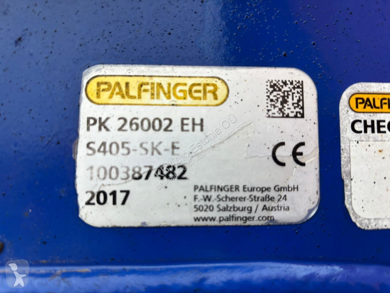 Náhradní díly stavba Palfinger PK 26002 944...