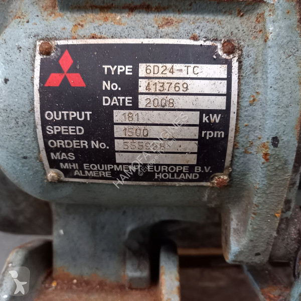 قطع غيار الأشغال العمومية Mitsubishi 6D24 TC USED