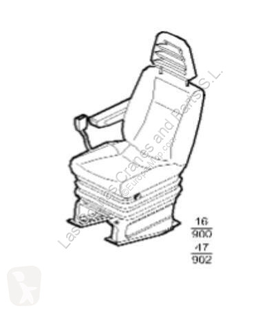 Запчасти для спецтехники Iveco Siège 504059120...