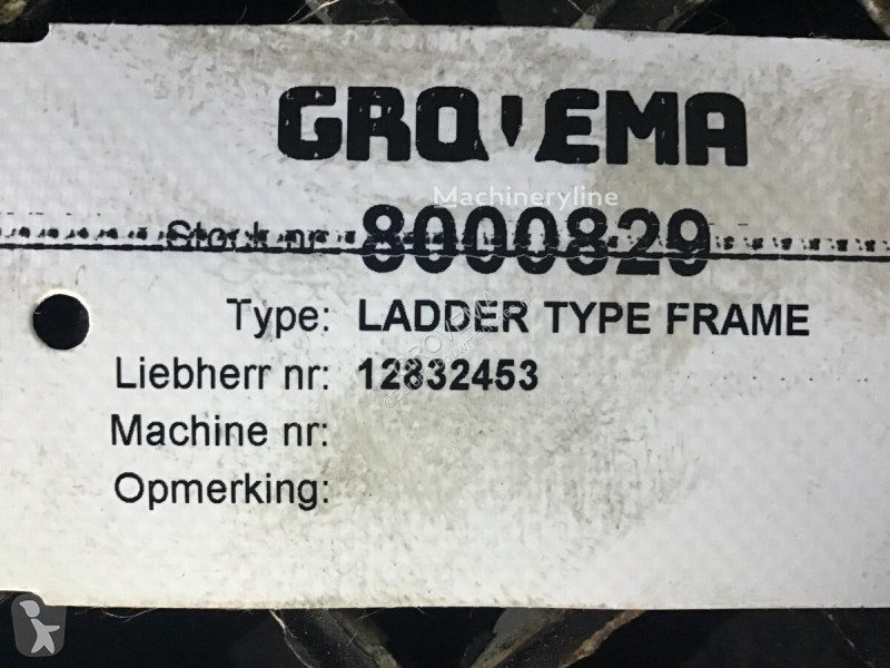 Reservdelar anläggningsmaterial Liebherr Ladder...