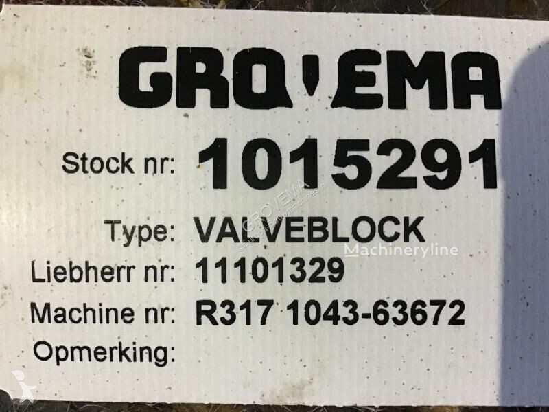 Reservdelar anläggningsmaterial Liebherr...