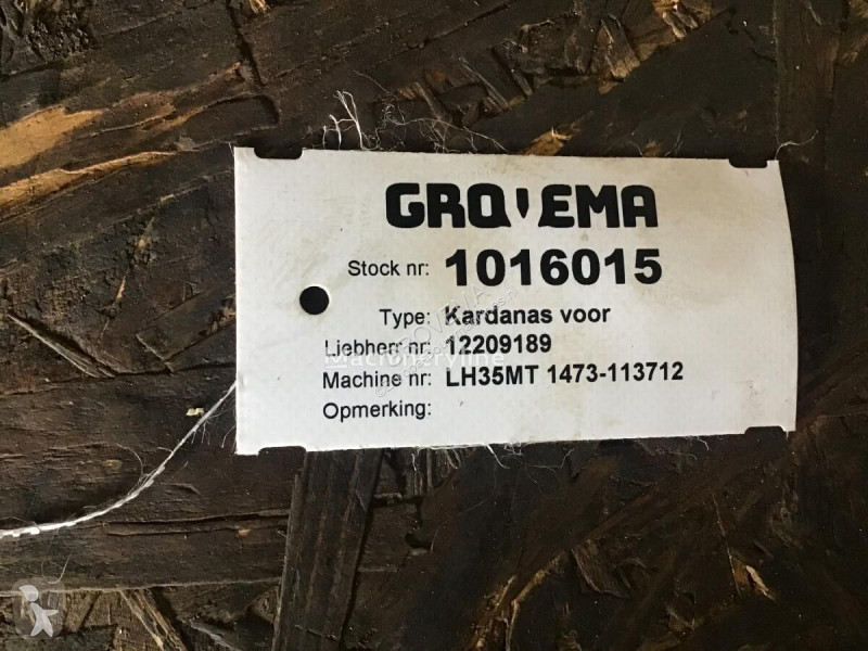 قطع غيار الأشغال العمومية Liebherr Propellor Shaft