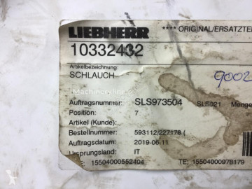 Náhradní díly stavba Liebherr