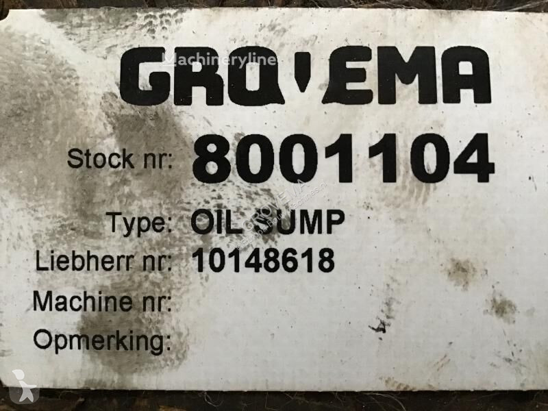 Losse onderdelen bouwmachines Liebherr Oil Sump
