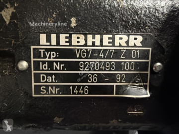 Náhradní díly stavba Liebherr