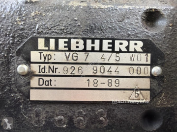 Náhradní díly stavba Liebherr
