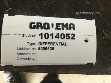 Diferenciál Liebherr