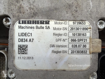 Elektrisk system Liebherr