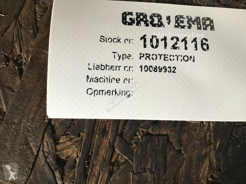Recambios maquinaria OP Liebherr Revêtement...