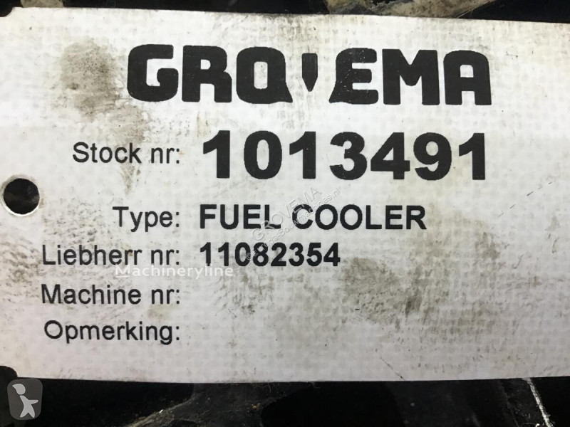 Losse onderdelen bouwmachines Liebherr Fuel Cooler