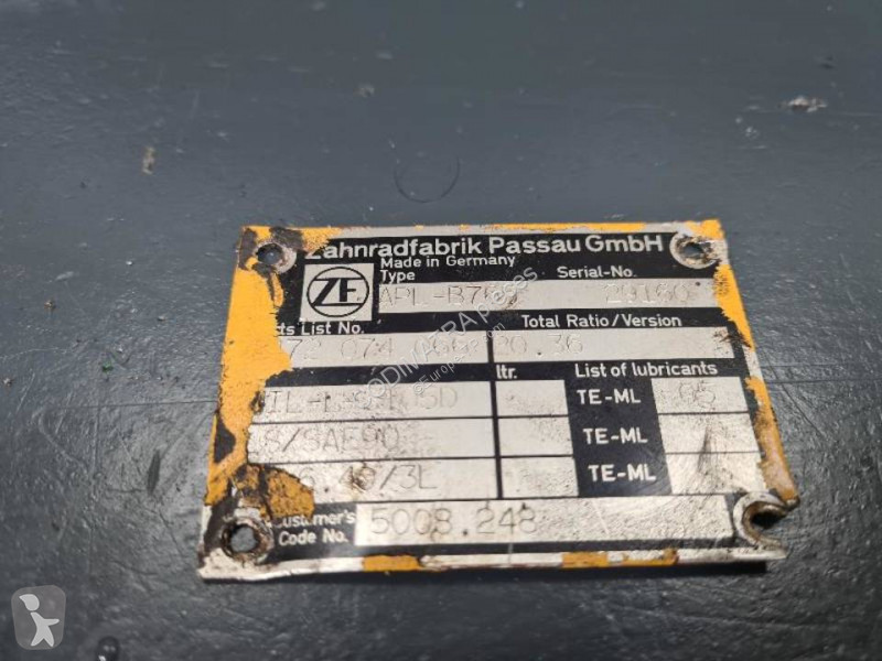 Recambios maquinaria OP Liebherr A922LI