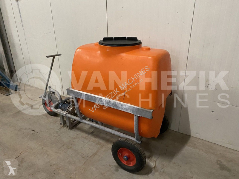 Pulverización Empas gietwagen