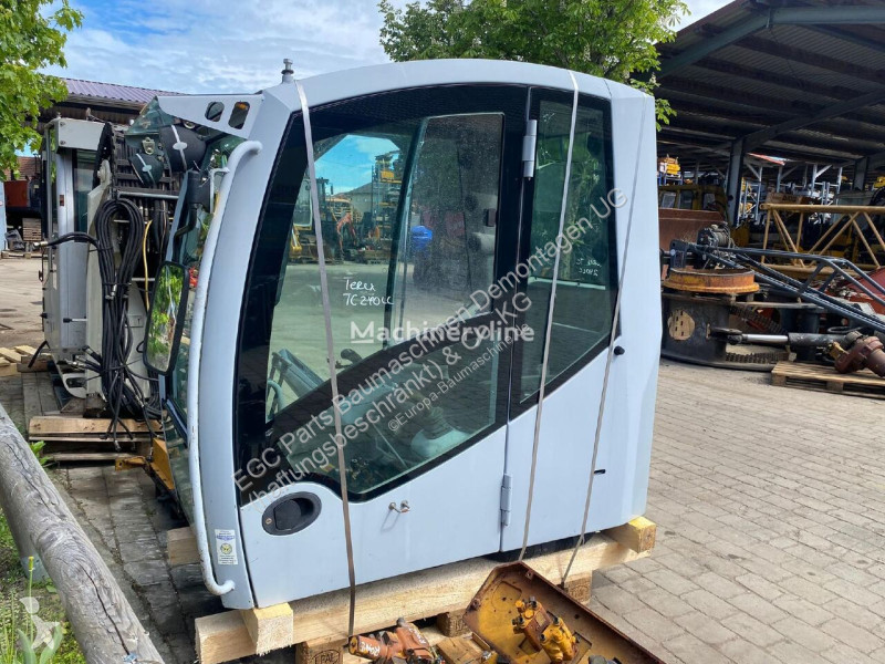 Peças máquinas de construção civil Terex Cabine...