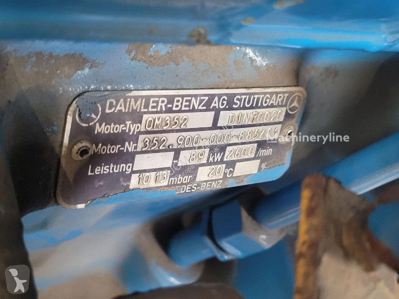 Peças máquinas de construção civil Mercedes LTM...