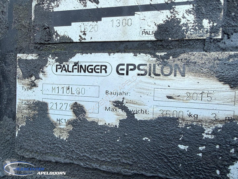 Náhradní díly stavba Palfinger Epsilon M110L80...