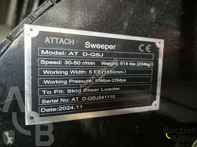 Запчасти для спецтехники  Sweeper AT D-QSJ