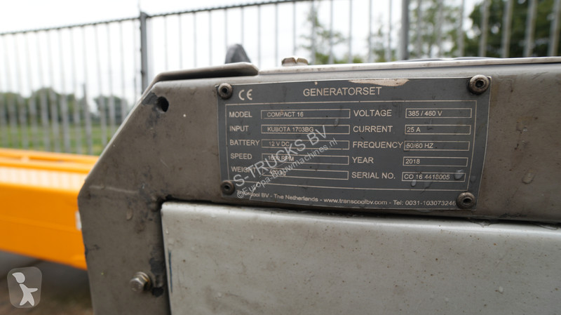 Запчасти для спецтехники Kubota Generator set...