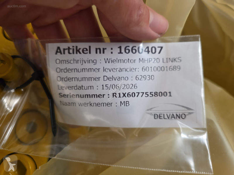 Pièces engins tp Poclain voor mhp20