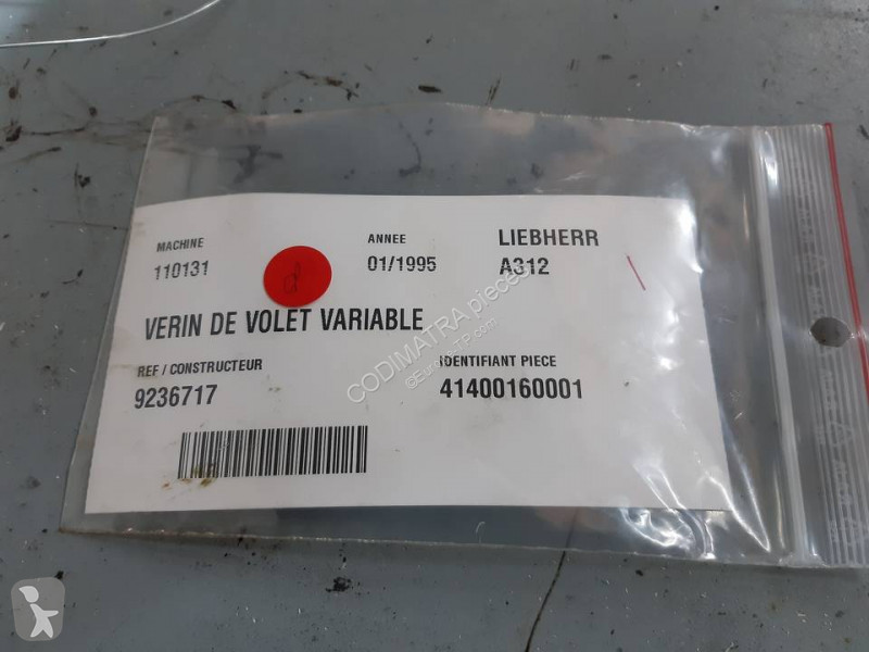 Losse onderdelen bouwmachines Liebherr