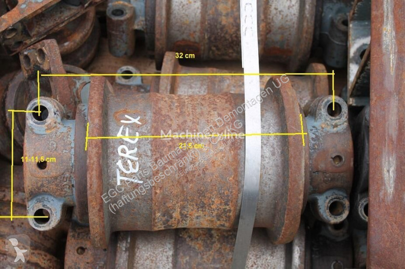 Recambios maquinaria OP Terex Galet inférieur...