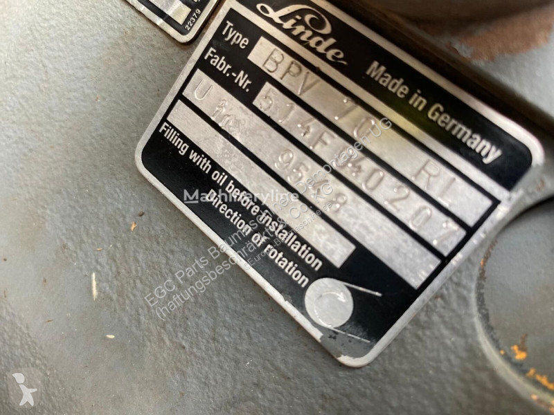 قطع غيار الأشغال العمومية Linde BPV 70-RL