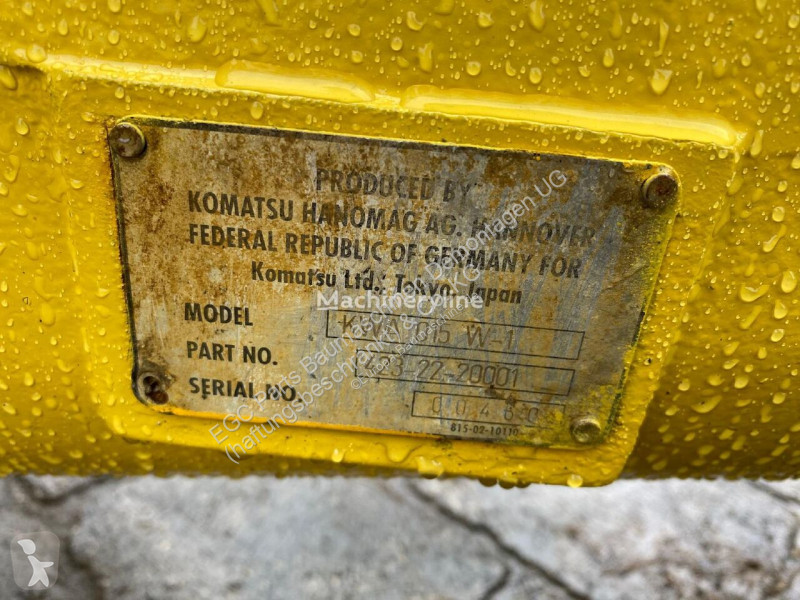 Losse onderdelen bouwmachines Komatsu Essieu...