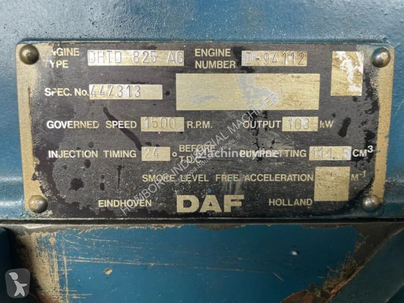 Losse onderdelen bouwmachines DAF Moteur  DHTD...