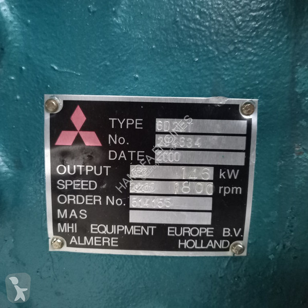 قطع غيار الأشغال العمومية Mitsubishi 6D22-T USED
