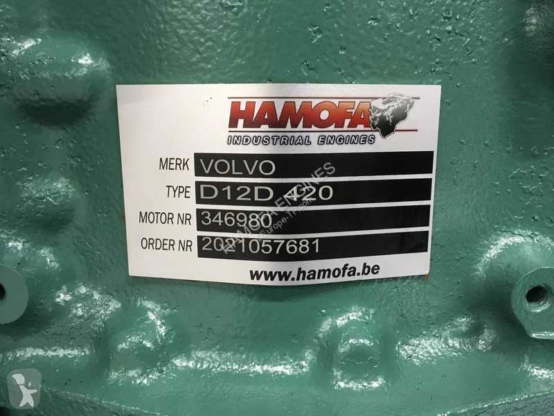 Náhradné diely na stavebné stroje Volvo D12D...