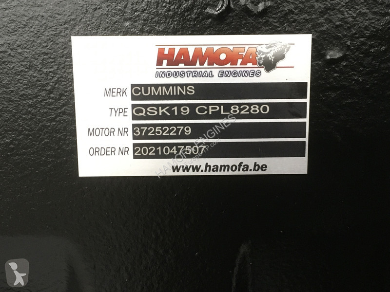Náhradné diely na stavebné stroje Cummins QSK19...